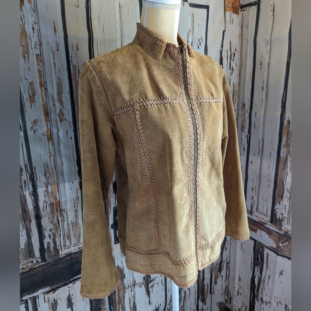 Cabela's Suede leather coat